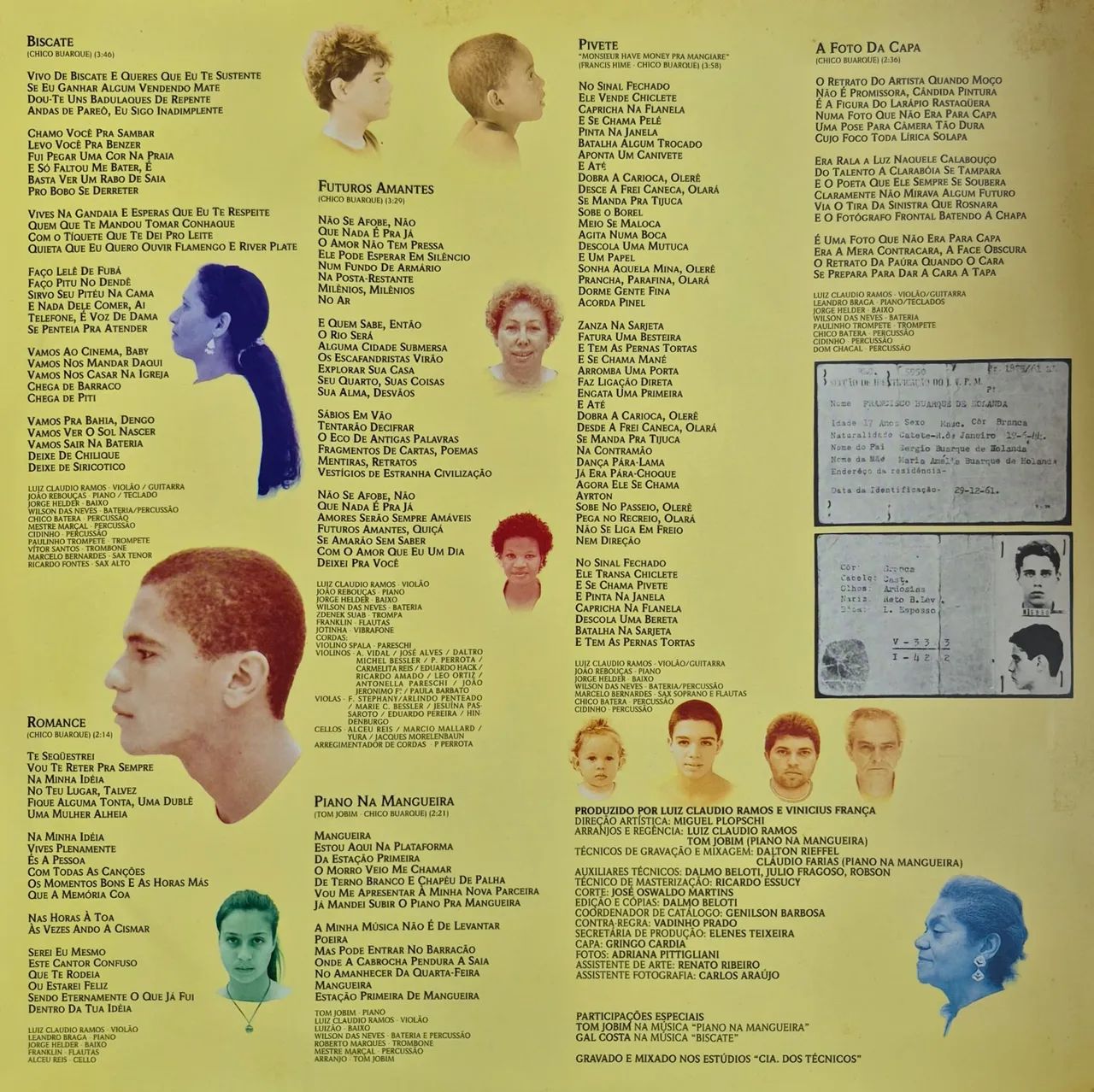 LP de Vinil Chico Buarque - Paratodos (1993) - Foto 3