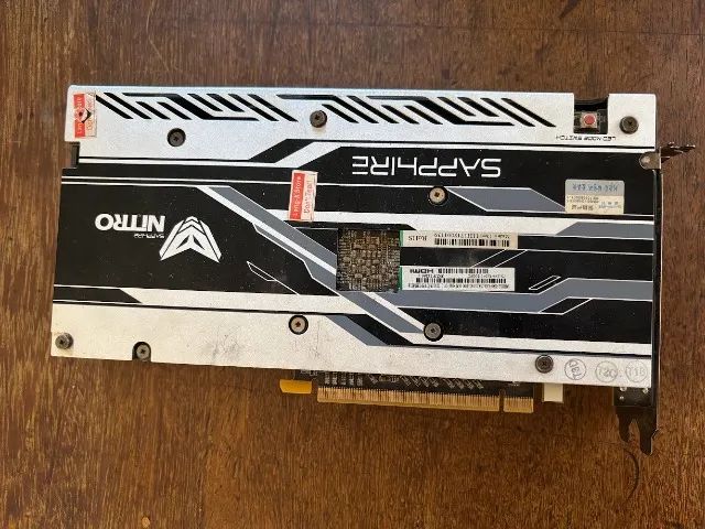 RX 570 4GB Sapphire 8 pinos funcionando - Foto 2