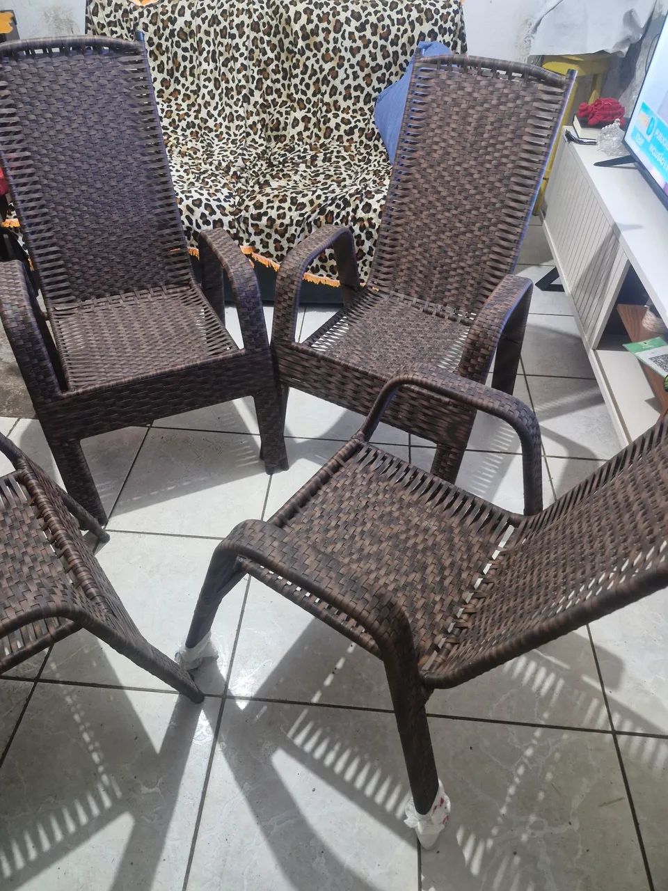 Conjunto 4 cadeiras 
