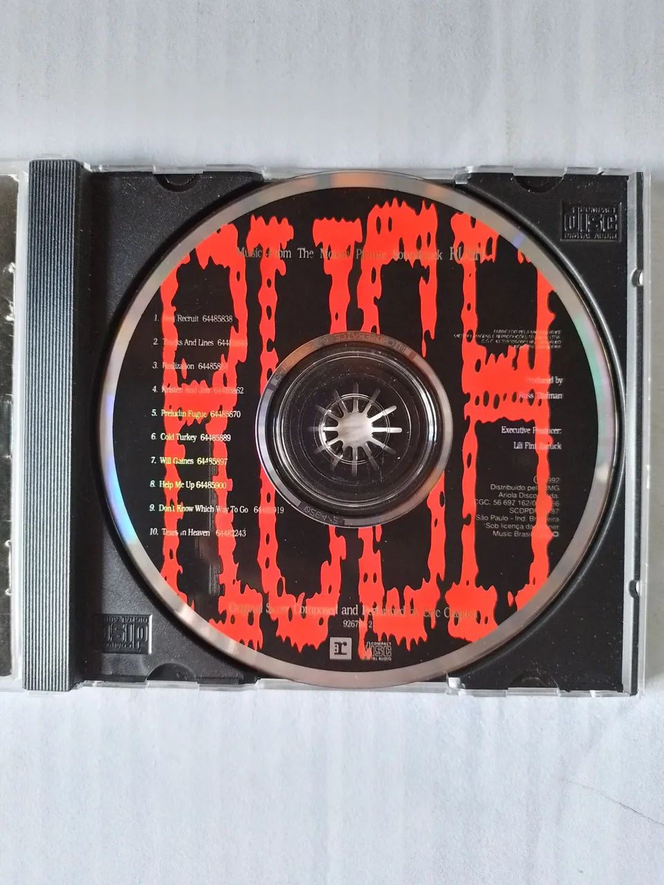 Cd RUSH Trilha Sonora Original Do Filme 1991 - Foto 3