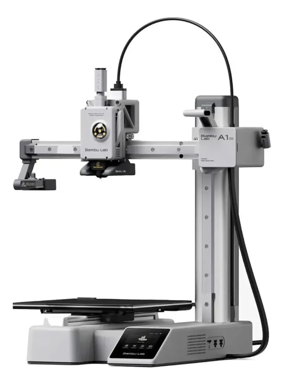 Impressora 3D Bambu Lab A1 Mini cor cinza Sem AMS - Foto 2