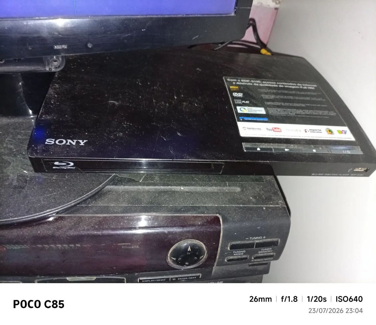 Blu-ray disc sony funcionando perfeitamente  - Foto 2