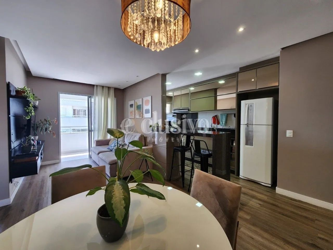 Apartamento mobiliado com 2 suítes no Abraão, Florianópolis/SC - Foto 2