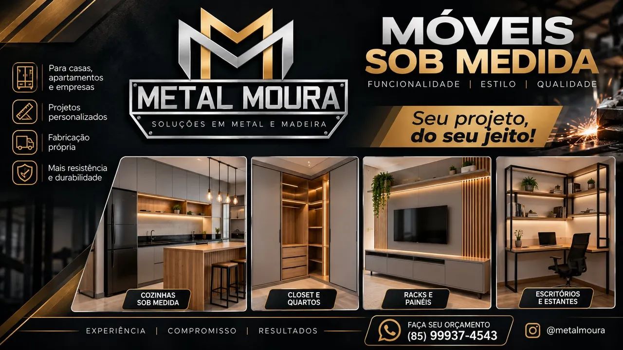 Moveis sob medida. 