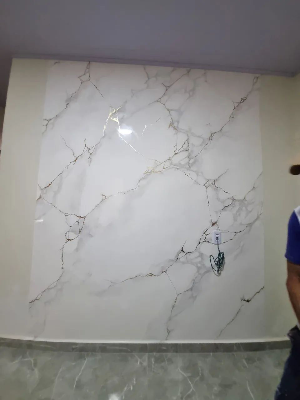 Efeitos decorativos com o melhor profissional ( efeito mármore, cimento queimado, velvet) - Foto 2