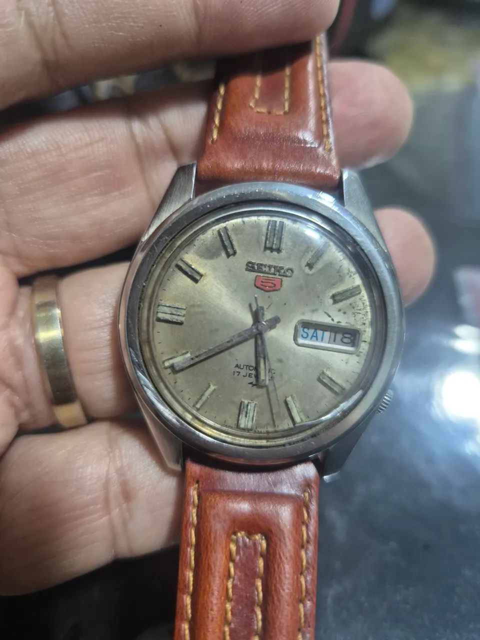 Relógio SEIKO 5 AUTOMÁTICO JAPONÊS   -   TODO REVISADO