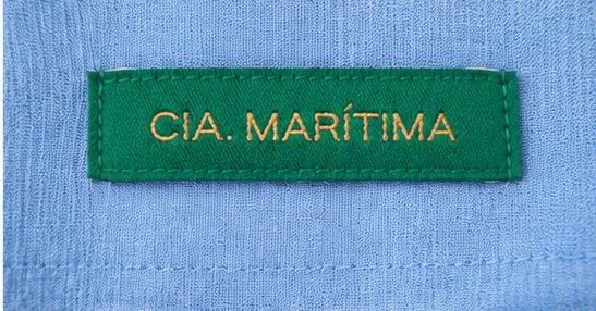 Camisa CIA. MARÍTIMA Azul Claro Manga Longa | Elegante e Sofisticada - Foto 2