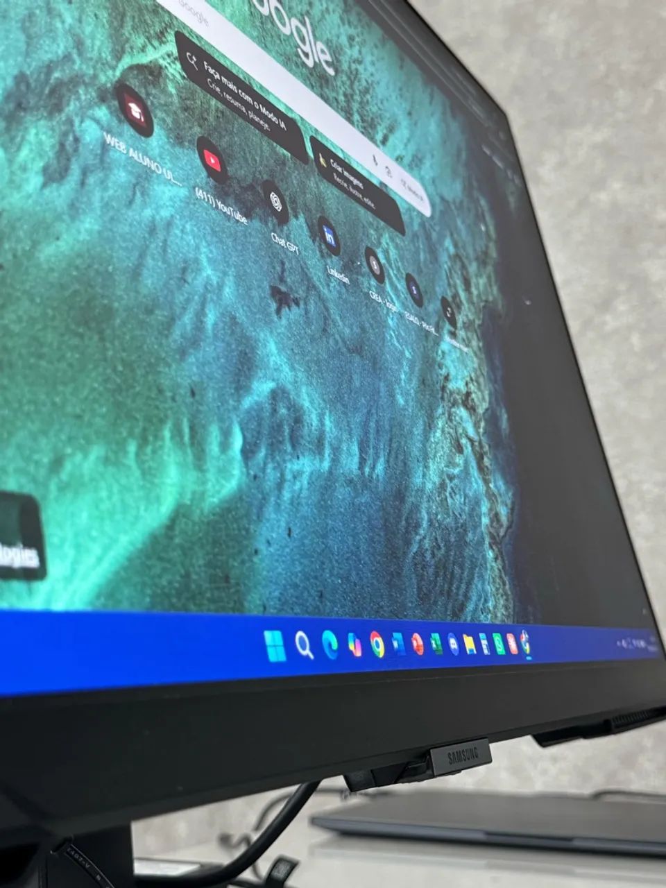 Monitor Gamer Samsung Odyssey G40 27 Polegadas 240Hz - Foto 3