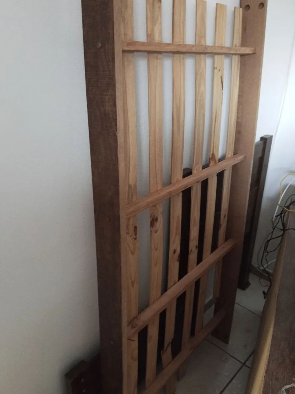 Cama completa de solteiro e colchão de casal - Foto 2
