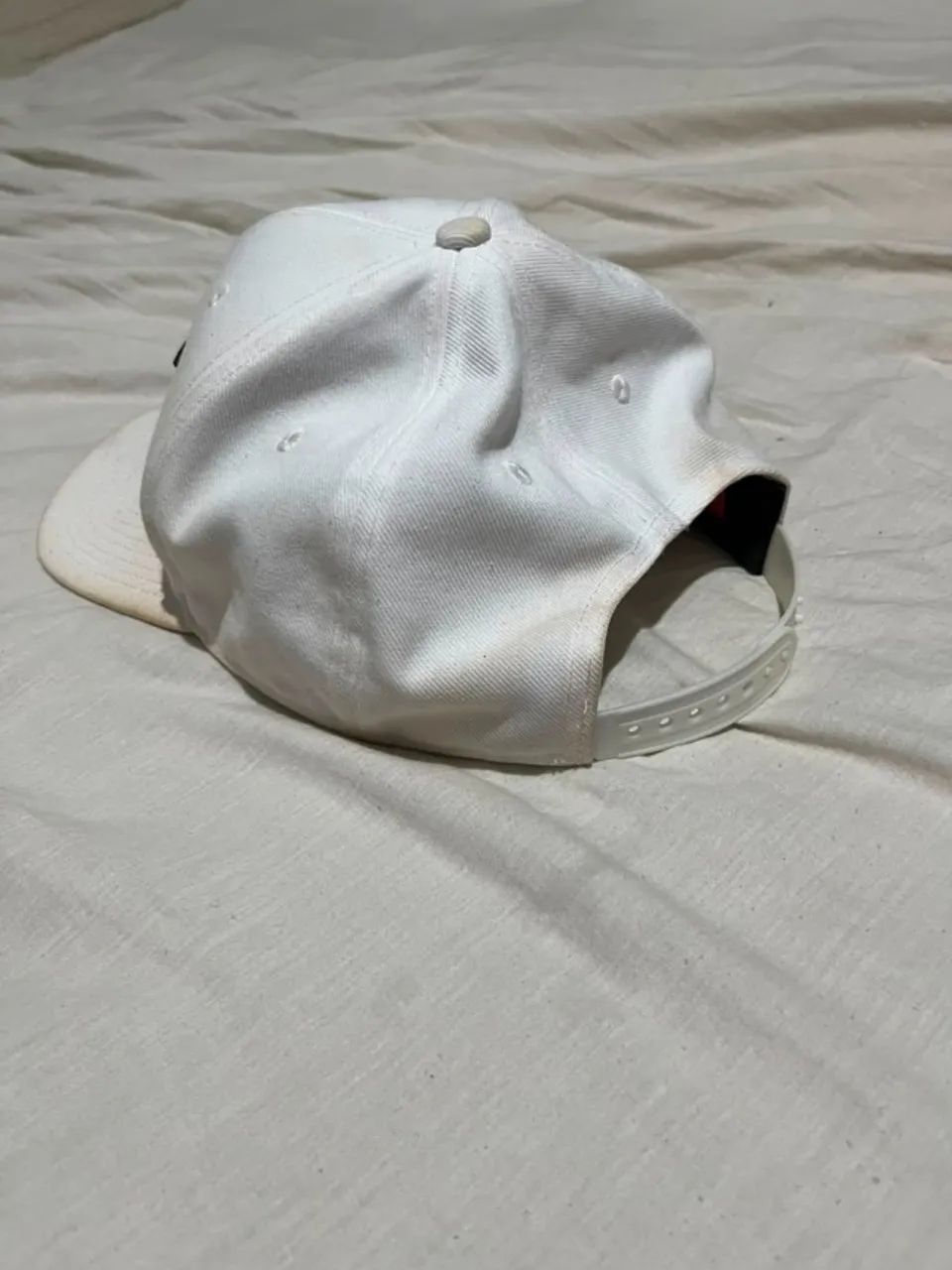 Boné Nike Aba Reta Branco, Original - Foto 4