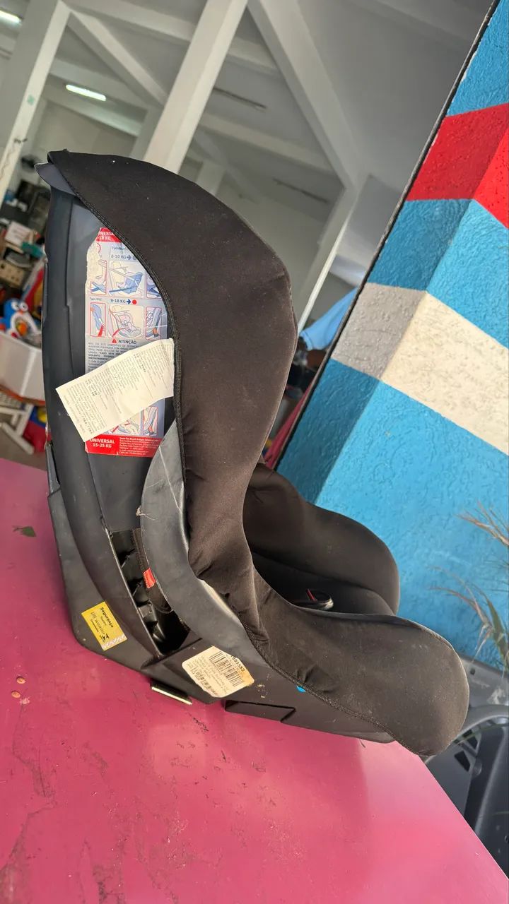 Cadeirinha de carro até 25 kg - usada - Foto 3