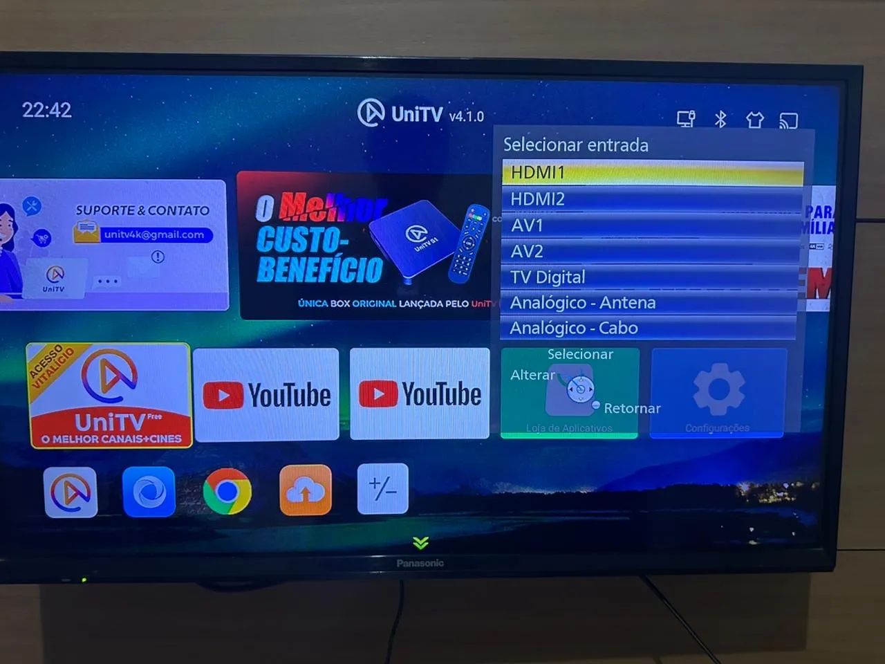 PANASONIC TV 32 , novíssima ! 