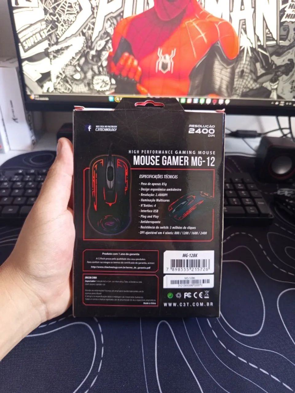 Mouse Gamer C3Tech - Foto 3