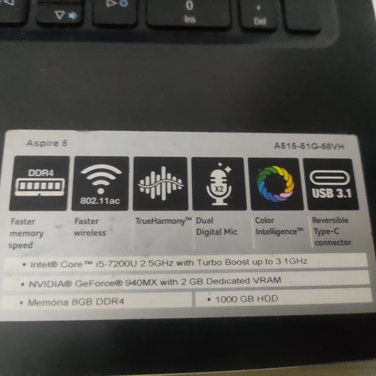 Notebook Acer Aspire 5  A515 - Foto 3