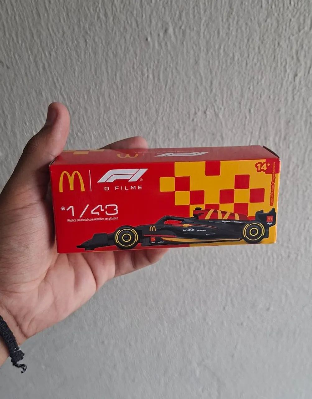 Miniatura Formula 1 Mc Donalds - Colecionável