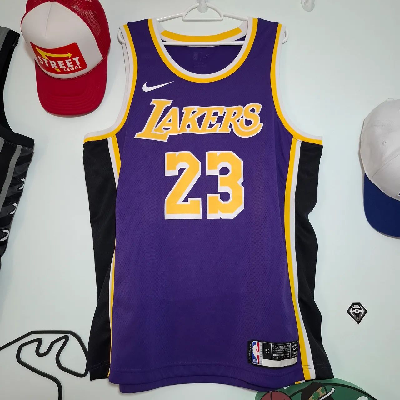 Regata Nba Los Angeles Lakers Statement Edition 1ª Versão 