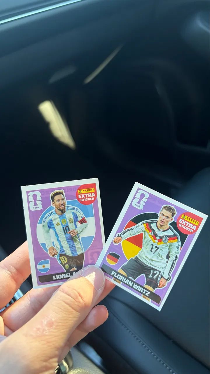 Figurinha legend Messi e Wirtz - Foto 3