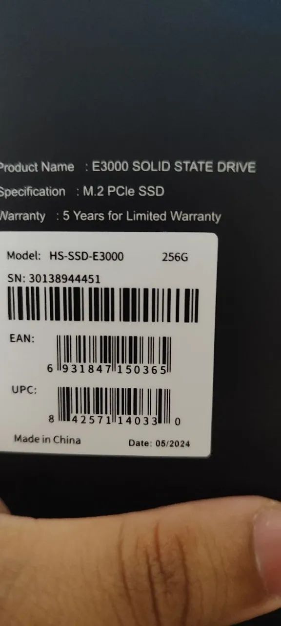 SSD NVME 256gb - Foto 2