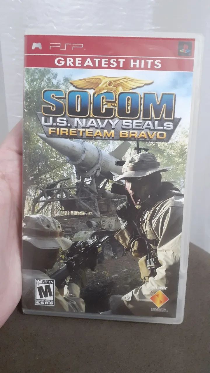 SOCOM FIRETEAM BRAVO PSP - GREATEST HITS 
