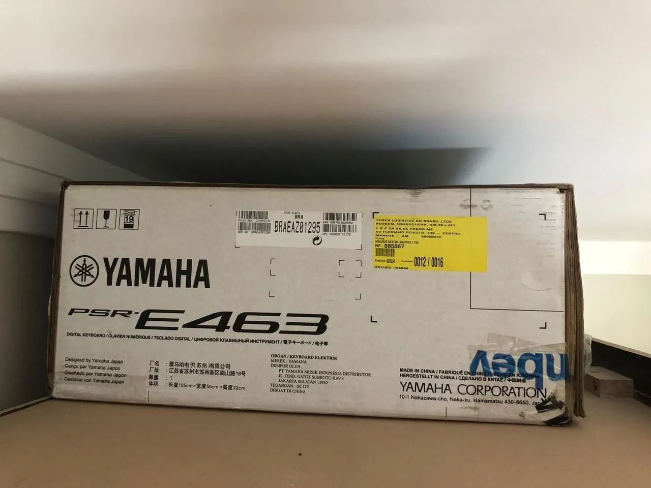 Teclado Yamaha PSR E463