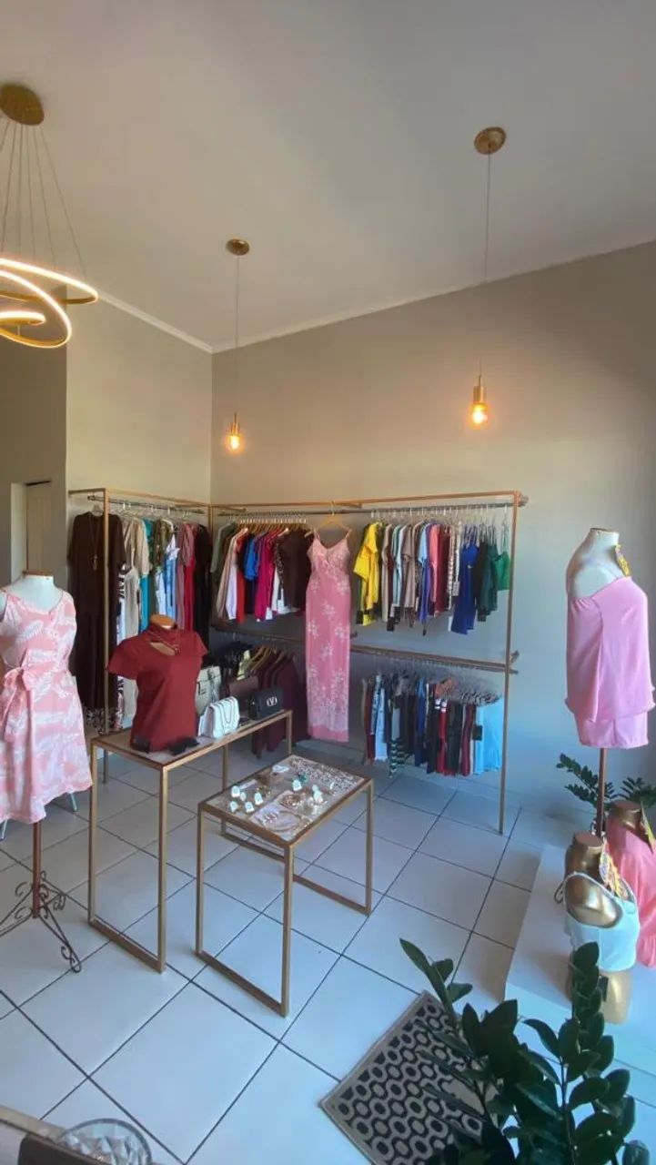 Arara de roupas para loja - Foto 5