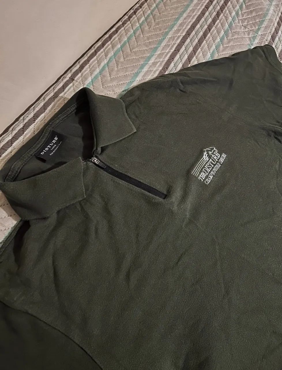 Camiseta Polo Disturb Verde 