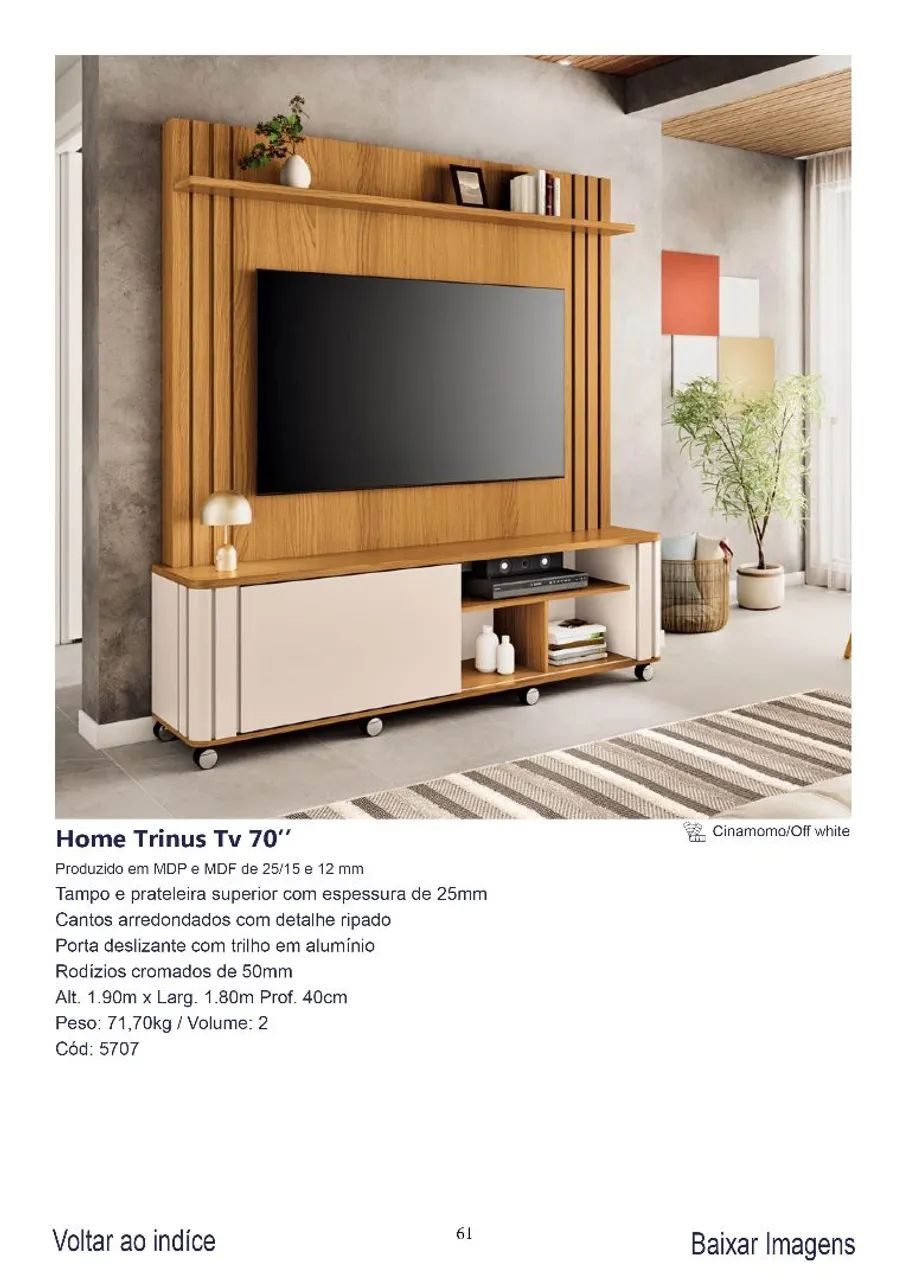 Home Trinus Tv 70'' 1.80m