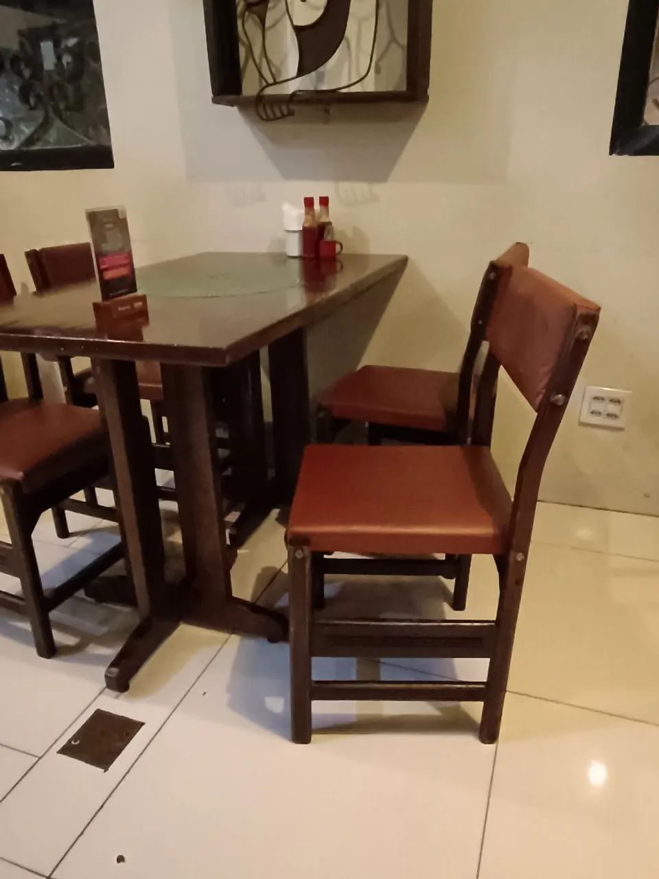 Cadeiras de madeira para restaurante  - Foto 3