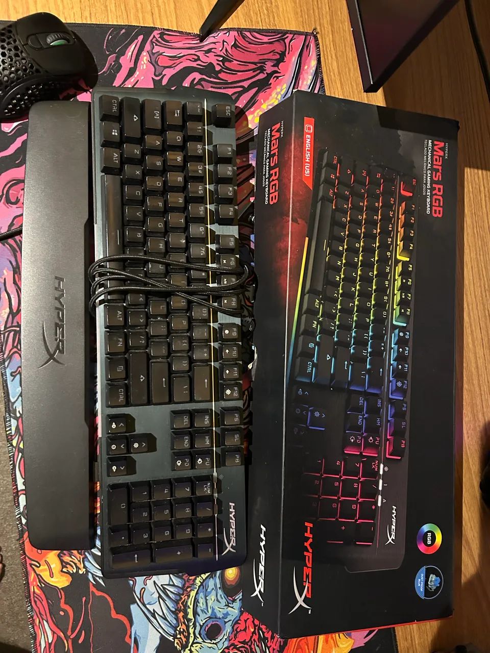 Teclado Mecanico Hyper x Mars RGB - Foto 2