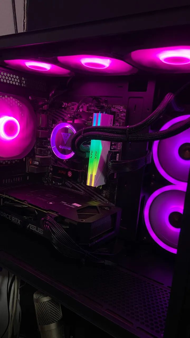 Vendo ou Troco PC Gamer placa de vídeo RTX5060 8GB