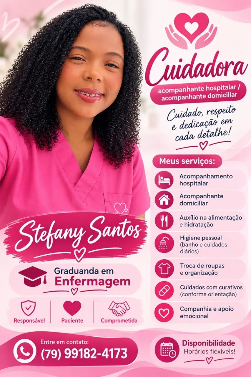 CUIDADORA / ACOMPANHANTE HOSPITALAR 