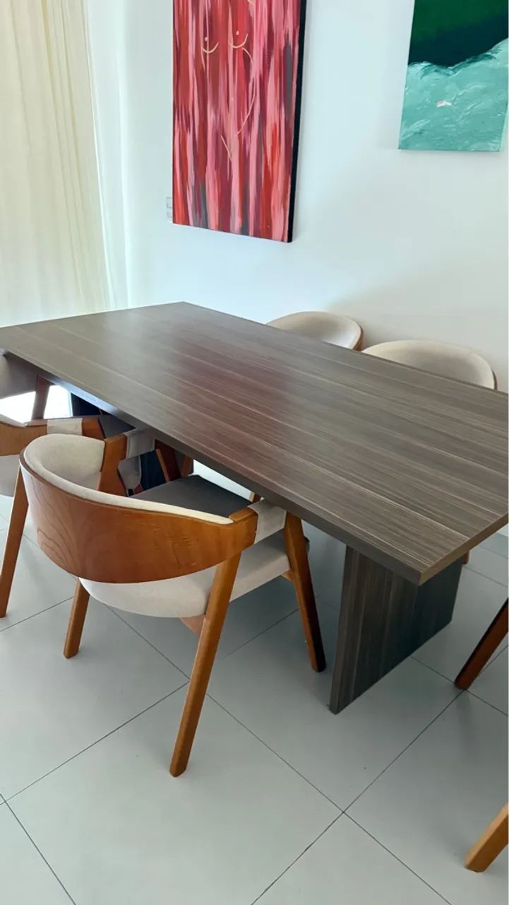 Mesa de jantar ou escritório 200x100 - Foto 2