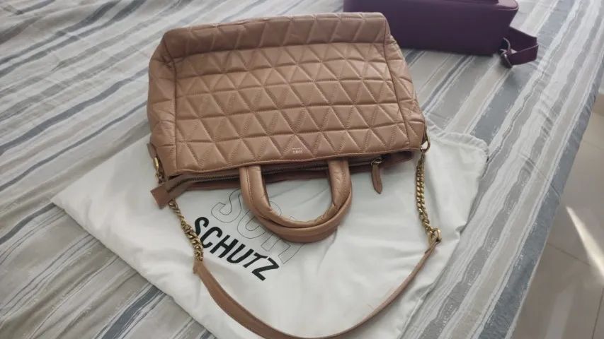 Bolsa Schutz Premium Bege - Foto 5