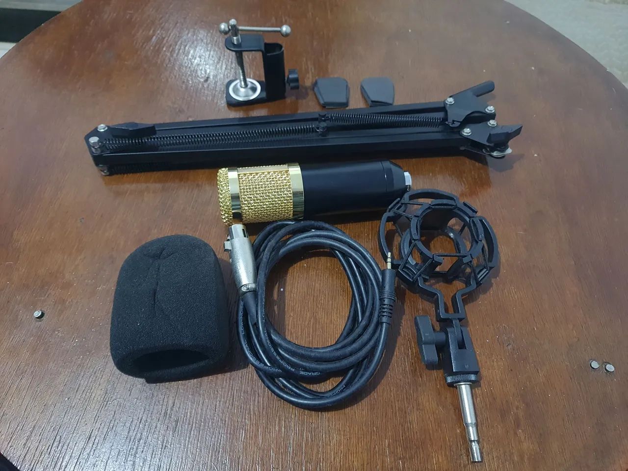 Kit Microfone Condensador BM-800 + Braço Articulado - Foto 2