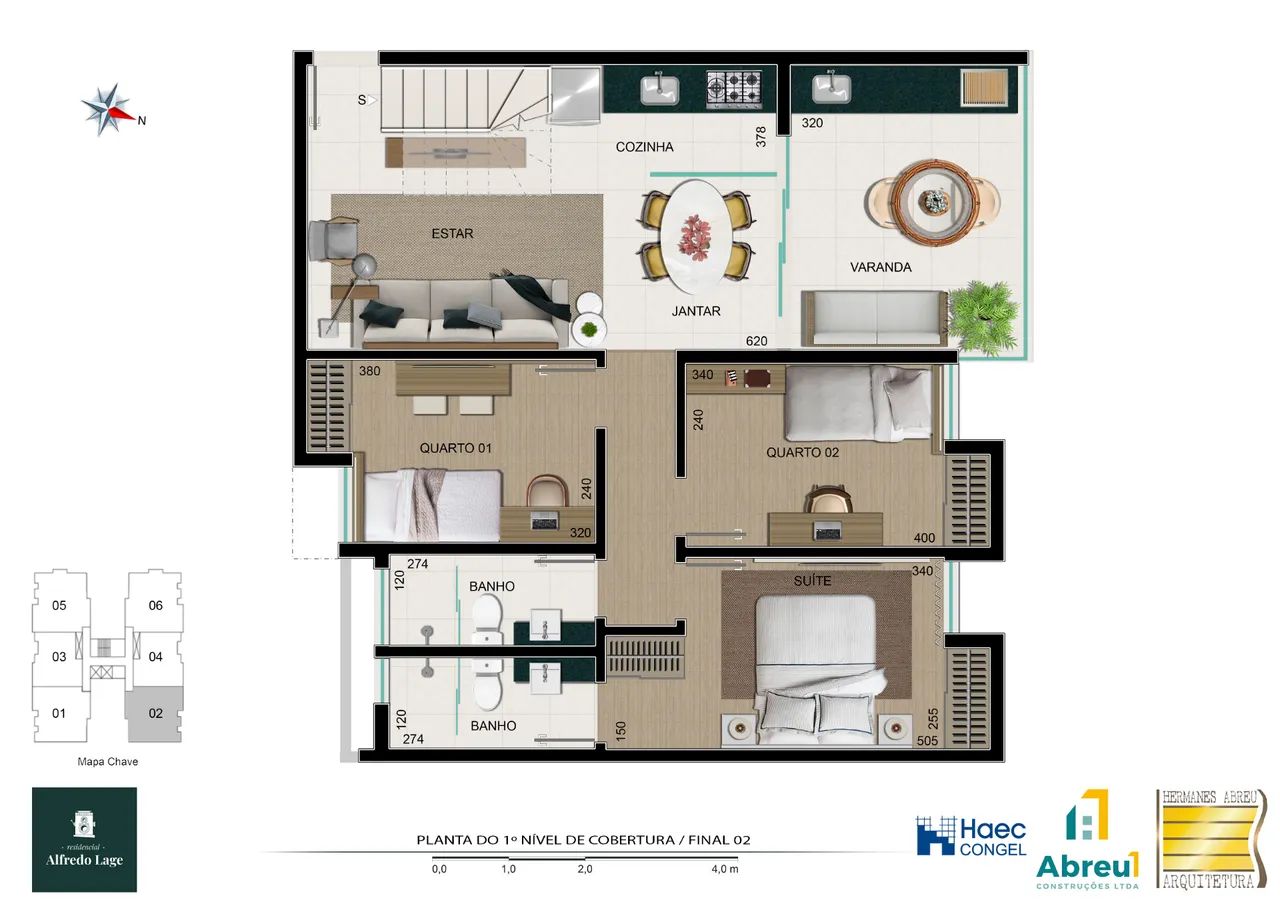 Cobertura duplex no São Mateus para venda - Foto 2