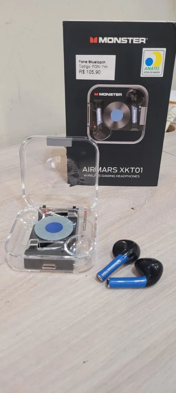 Fone Bluetooth Monster Airmars XKT01