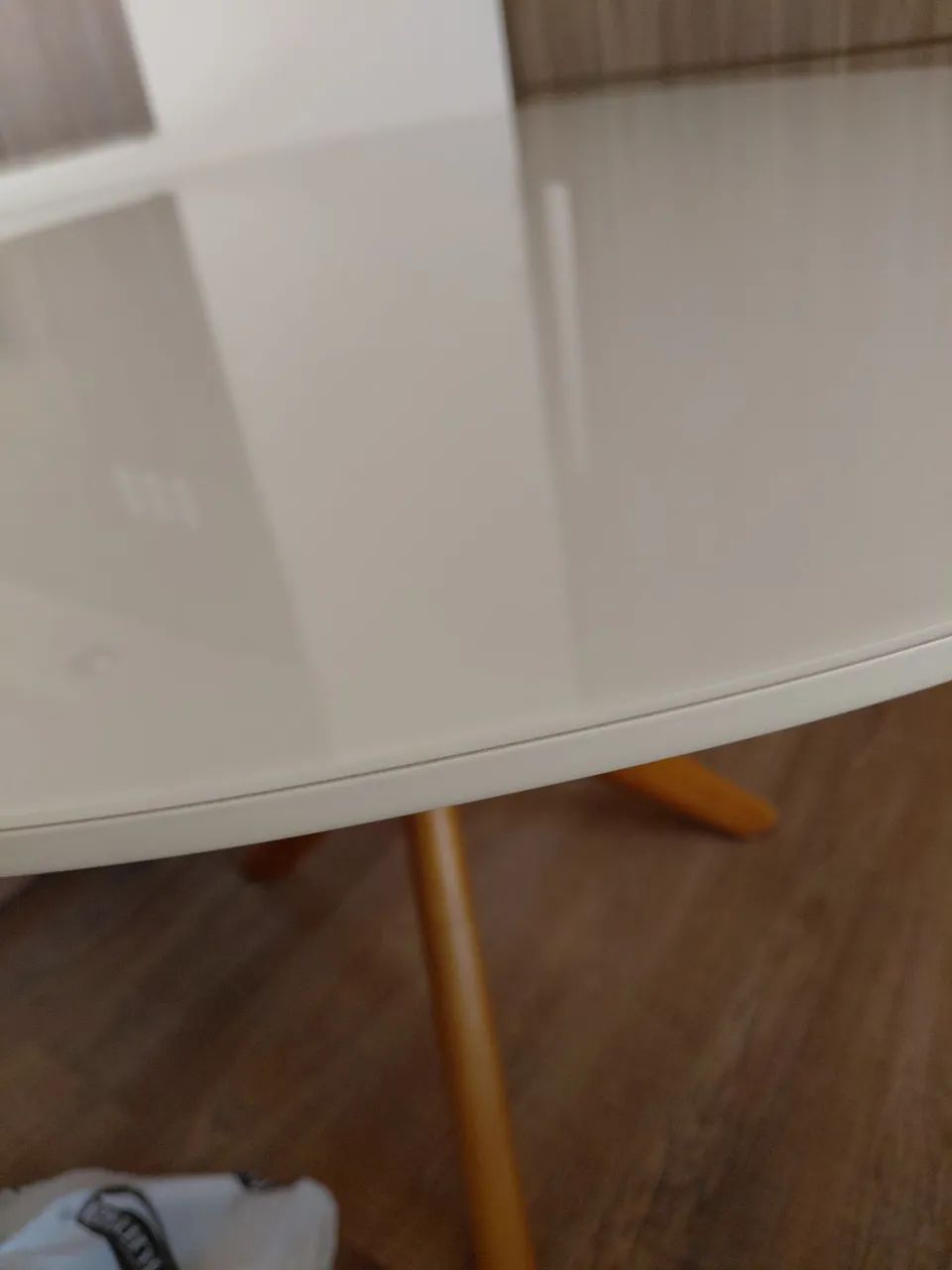 MESA DE JANTAR REDONDA VERSÁTIL E COM DESIGN MODERNO - Foto 3