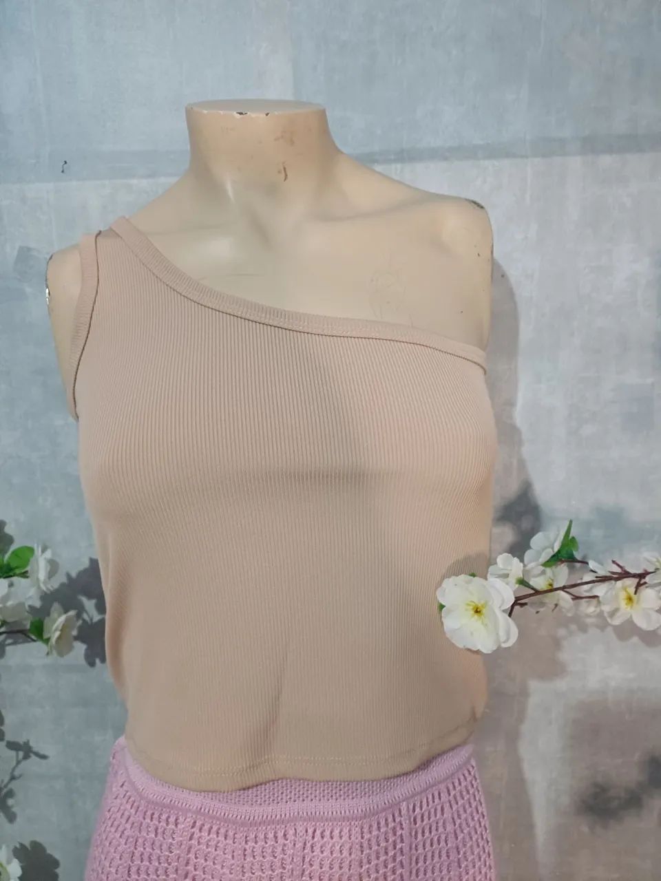 Conjunto saia longa de tricô e cropped  - Foto 4