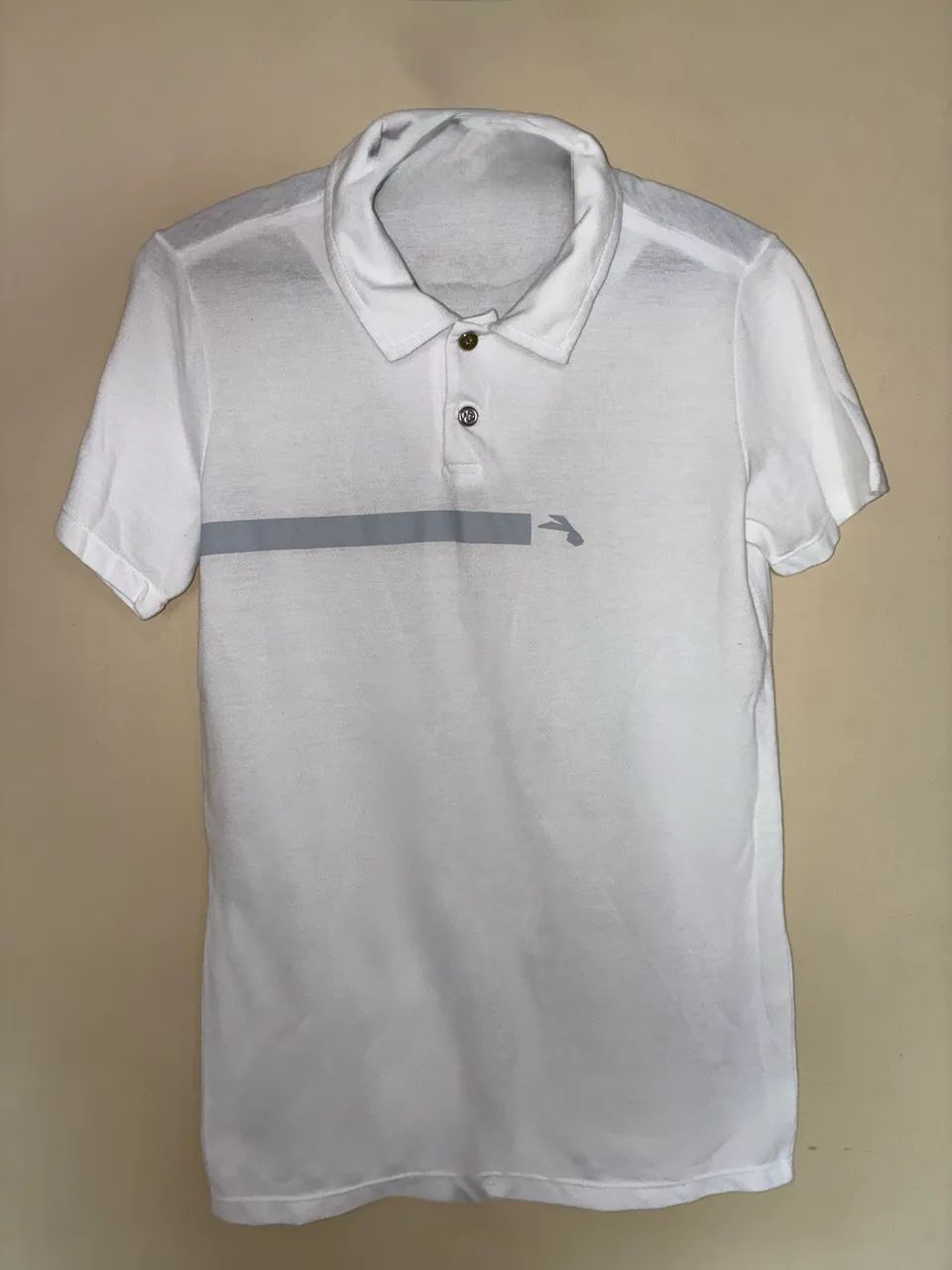 Camisa Branca Gola polo