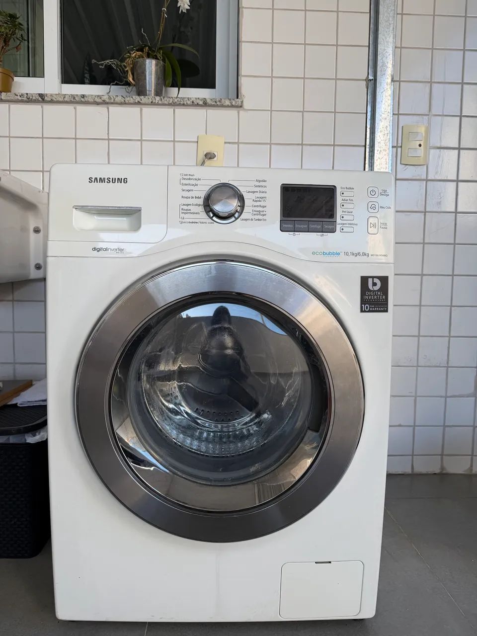 Máquina de lavar e secar Samsung 10k
