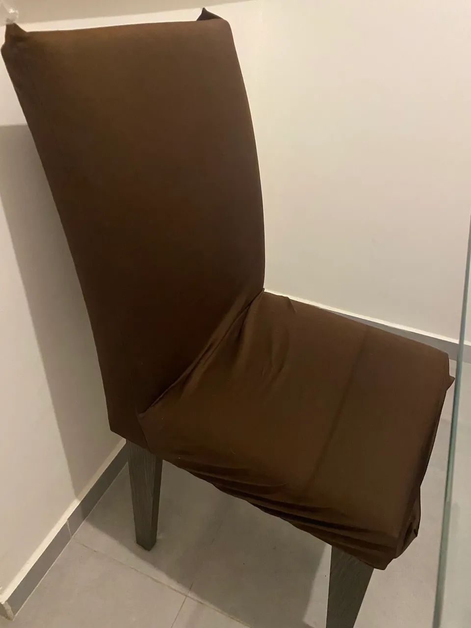 MESA DE JANTAR 6 LUGARES + 6 CADEIRAS + CAPAS  - Foto 4
