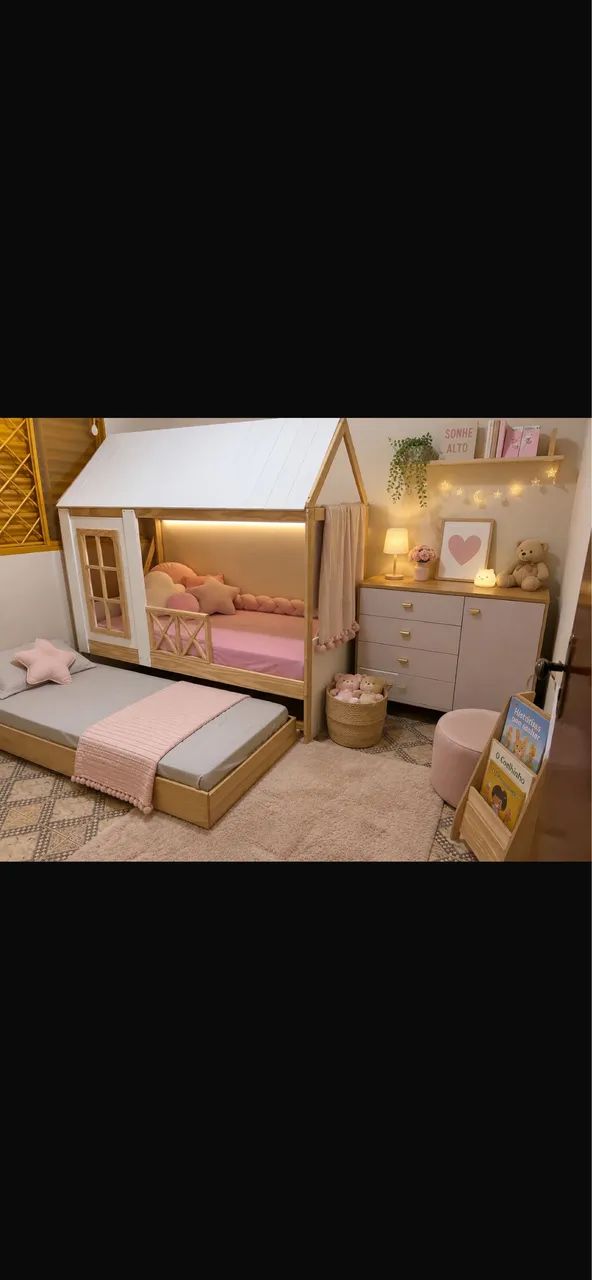 Cama casinha menina 