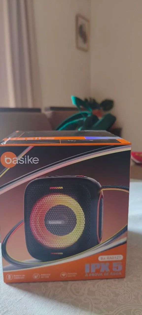 Caixa de som Bluetooth Basike