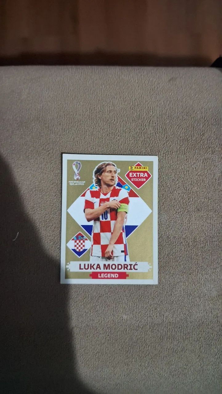 Figurinha Legend copa 2022 Luka Modric