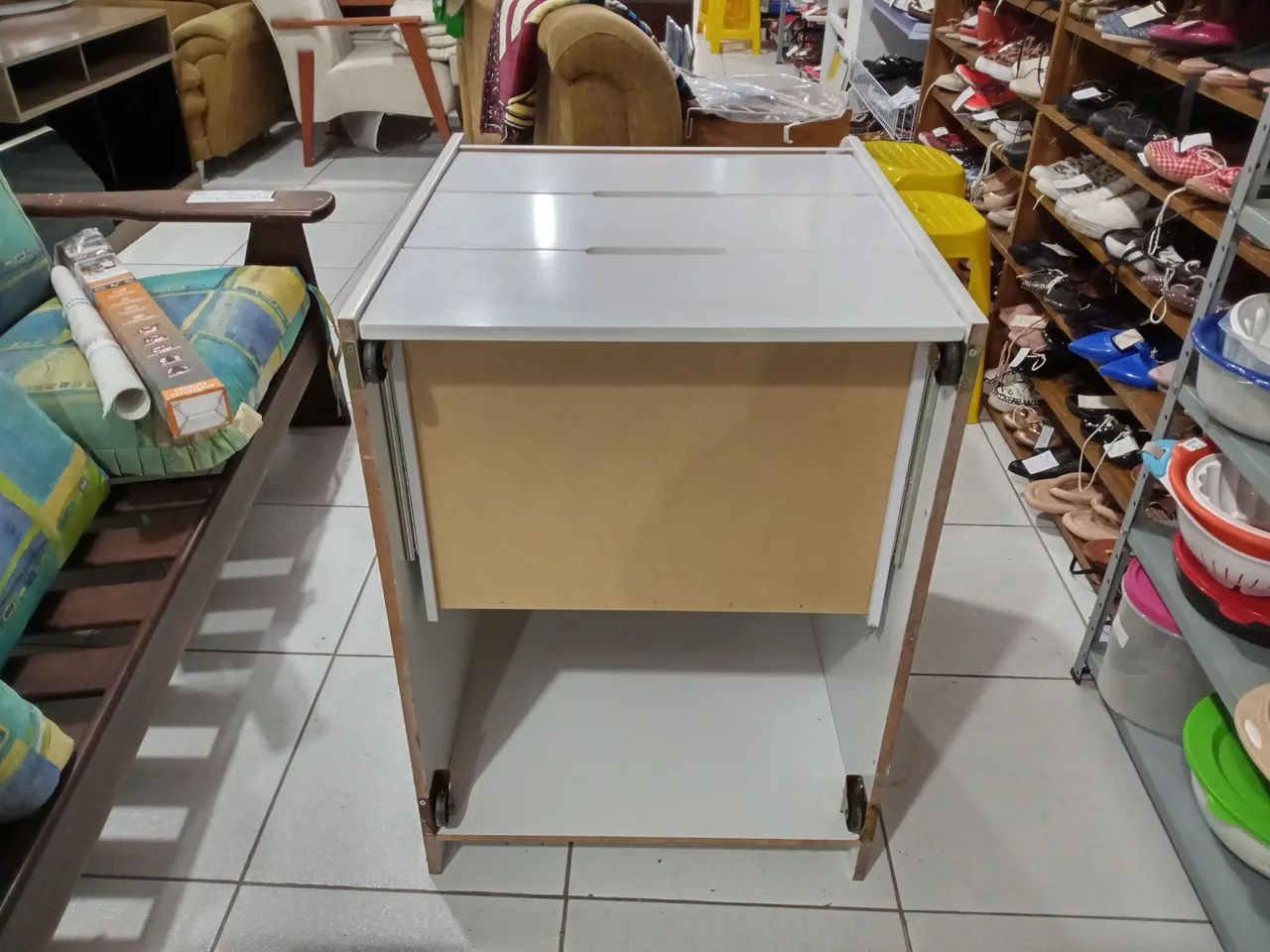 Cômoda/Trocador Infantil 3 Gavetas - Foto 2