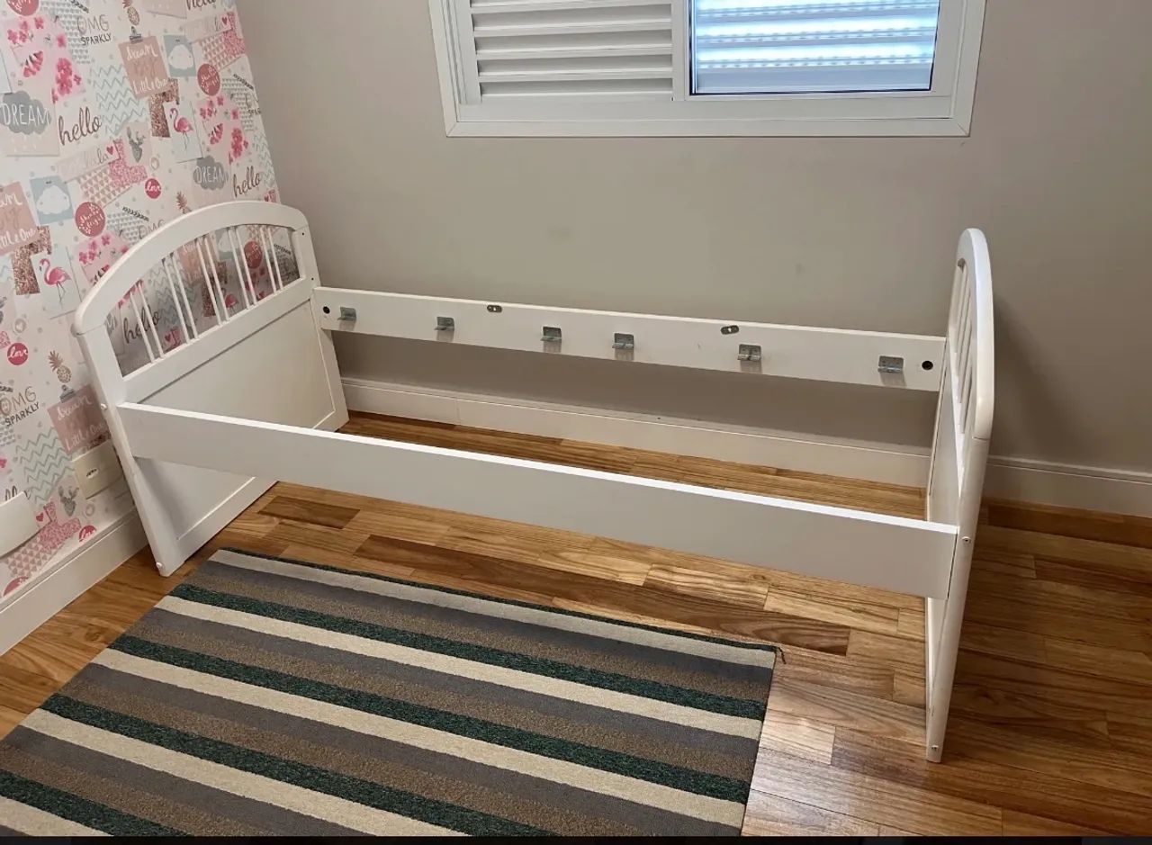 Cama com cama auxiliar e gavetas  - Foto 4