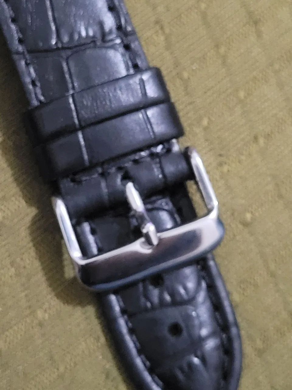 Pulseira em couro 22mm 