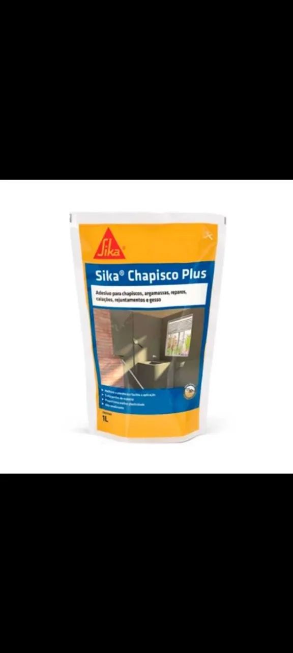 Vendo Sika chapisco 1lt plus Sika 