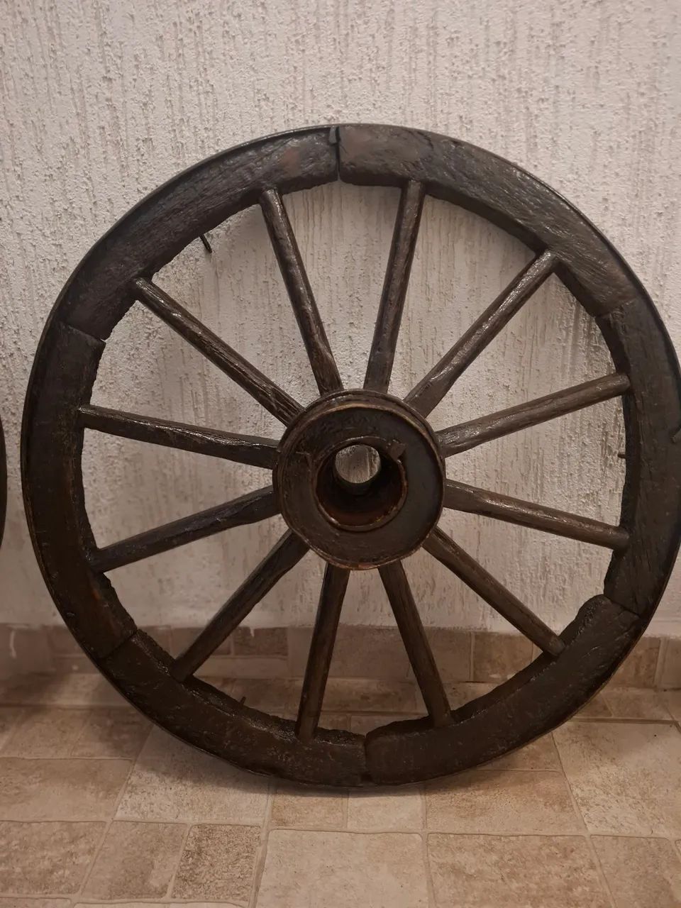 Roda de carroça original  - Foto 3