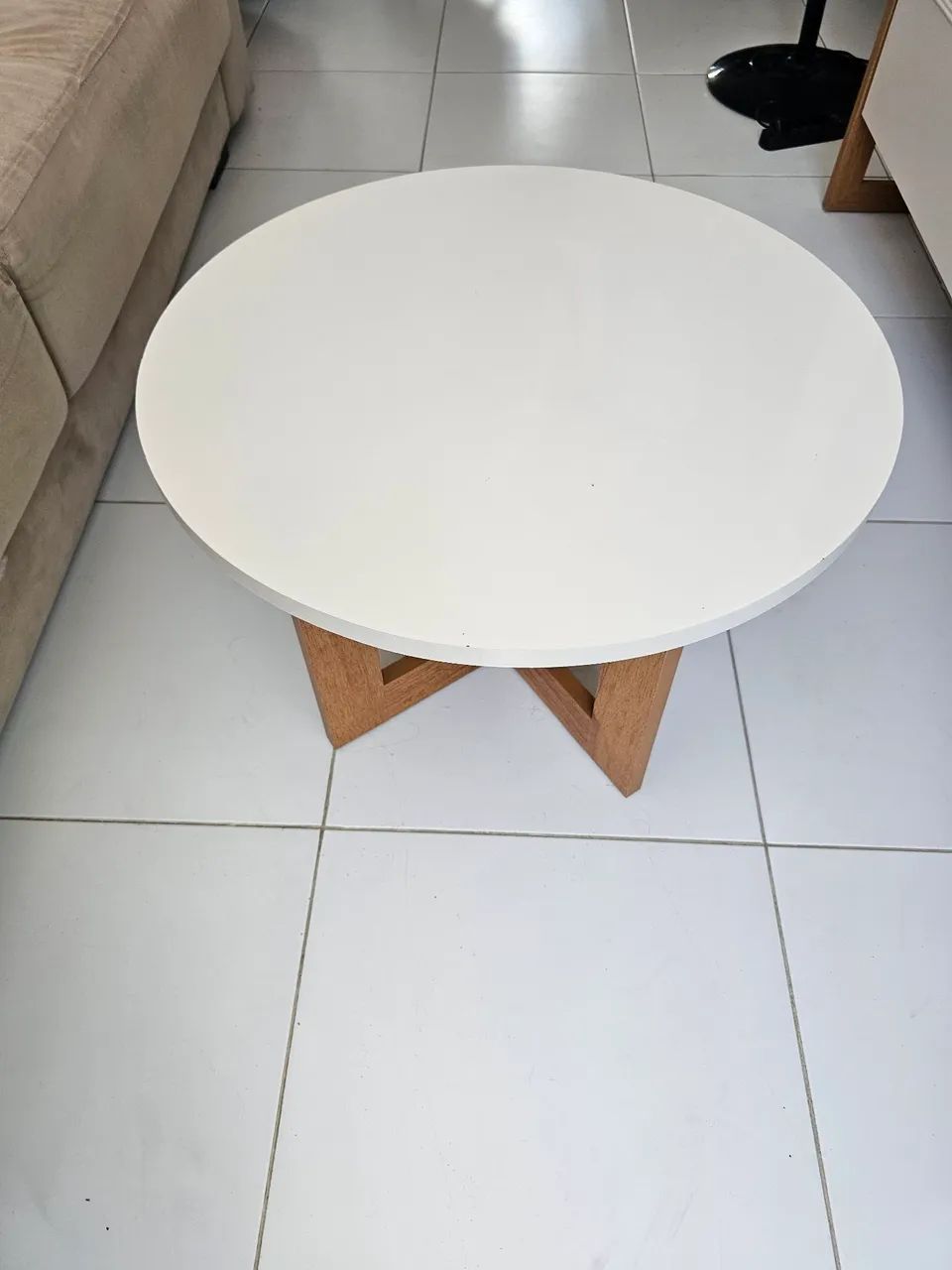 Mesa de centro off white